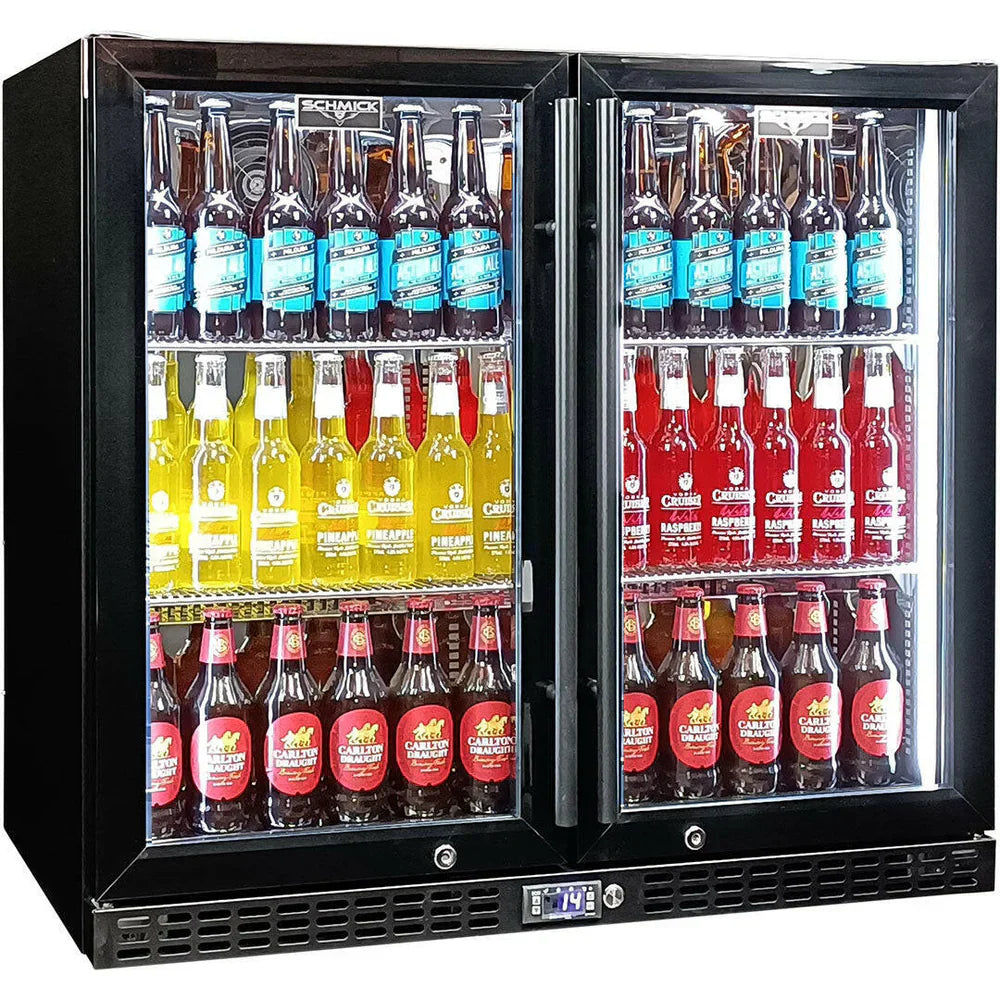 Upgrade Your Entertaining Space with the Schmick SK246-B-HD Twin Door Bar Fridge