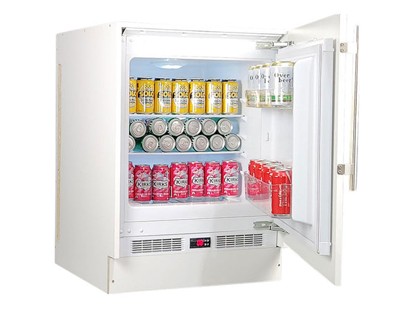 Schmick MSL110 111L integrated built-in bar fridge — Artusi vs Schmick integrated head-to-head