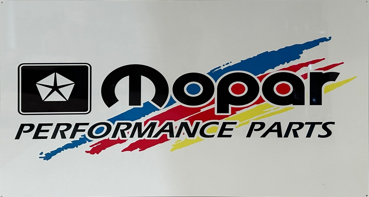 Mopar Performance Parts 2 Retro Metal Sign - 810 x 380mm