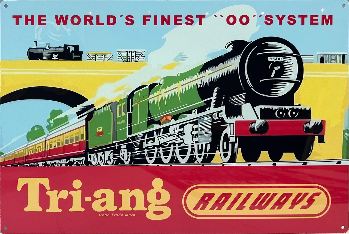 Triang Hornby Retro Metal Sign - 600 x 400mm