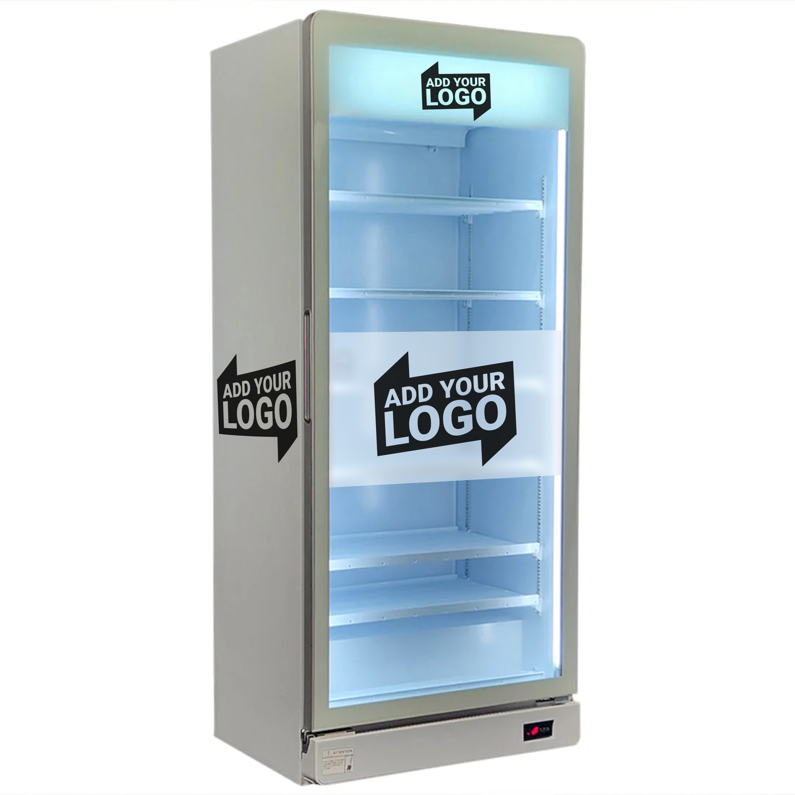 737 Litre Schmick HUS-SC700W – Upright Commercial Glass Drinks Fridge – Add Your Logo