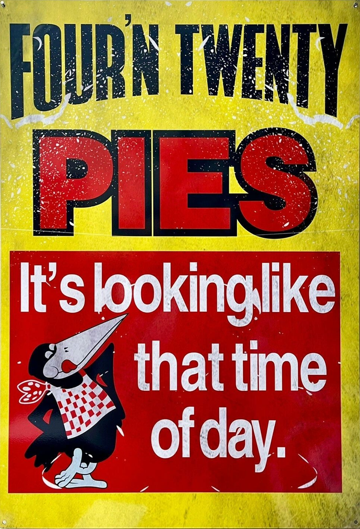 Four N Twenty 2 Retro Metal Sign - 555 x 810mm