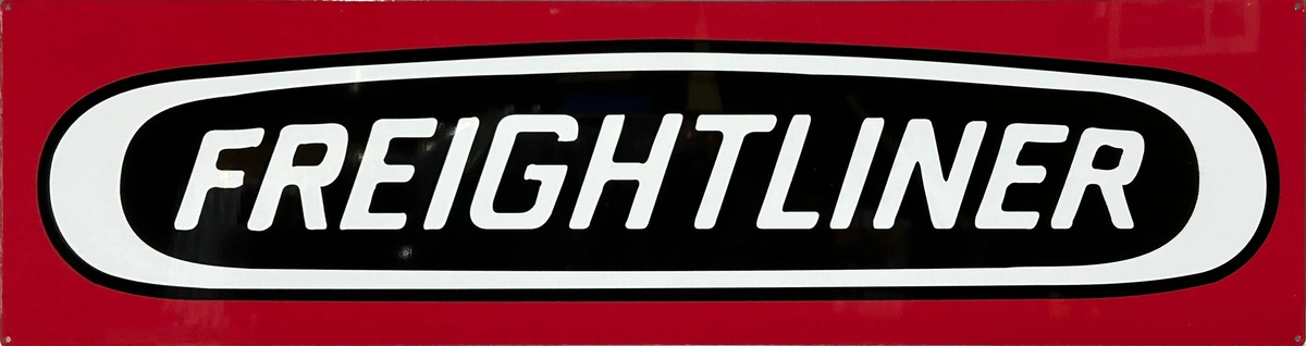 Freightliner Trucks Retro Metal Sign - 800 x 200mm