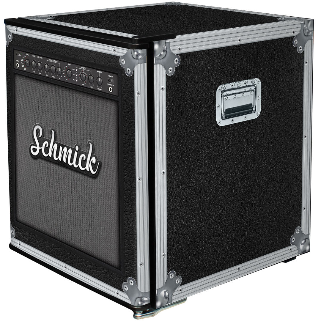 Schmick - HUS-BC46B2-AMP – Funky Retro Speaker Amplifier Mini Bar Fridge – 46 Litres