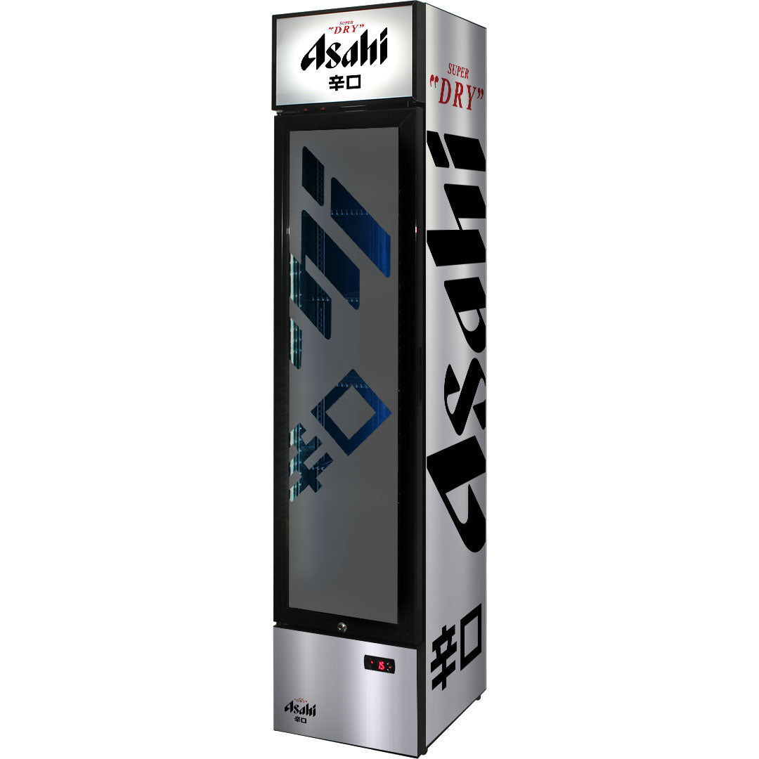 Asahi SS-P160-ASAHI bar fridge - mockup render
