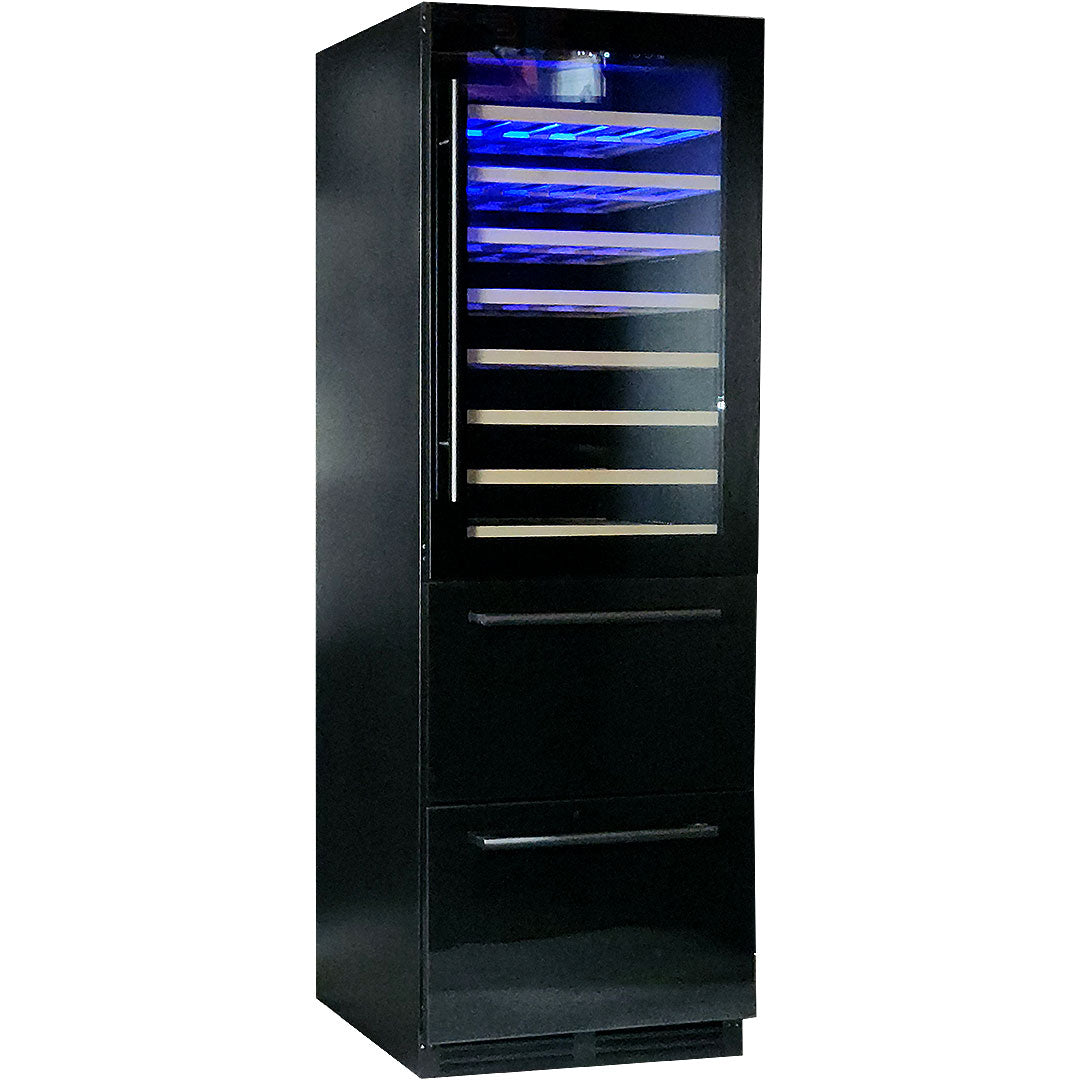 Schmick BD425D-X-B – 425L Dual Zone Wine & Beverage Fridge - 10 Star Rating