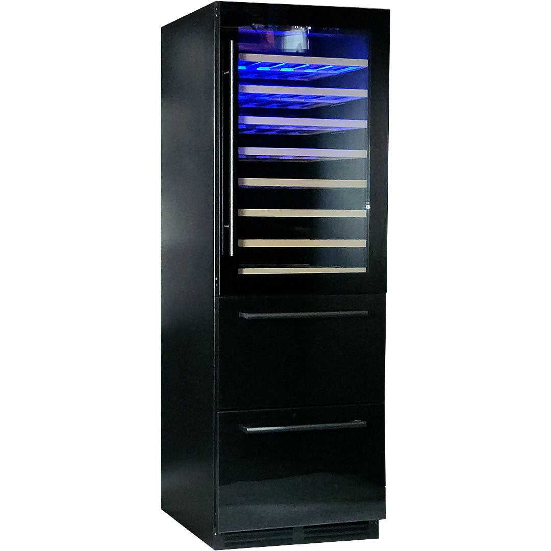 Schmick BD425D-X-B – 425L Dual Zone Wine & Beverage Fridge - 10 Star Rating