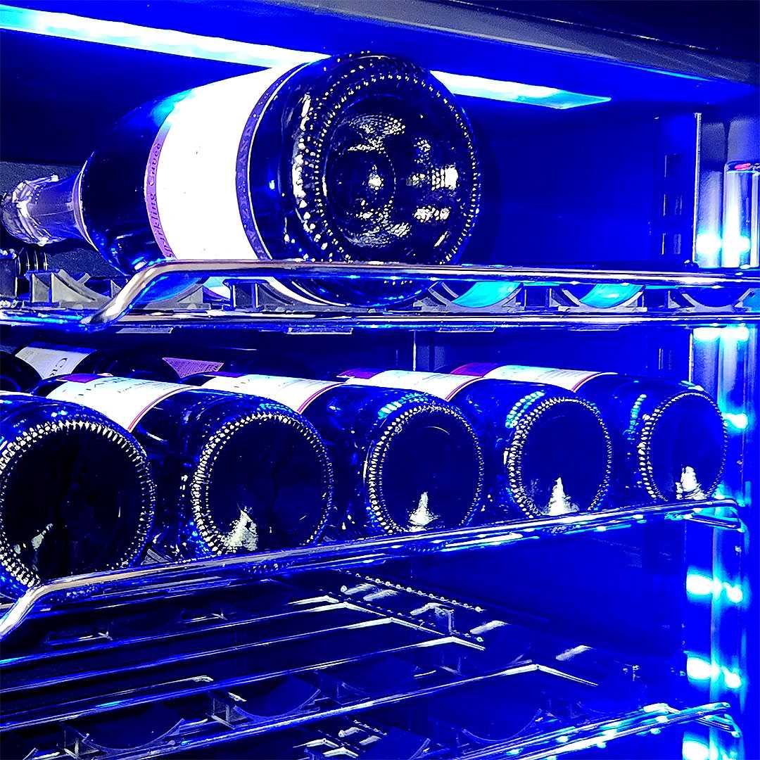 Schmick BD425D-X-B – 425L Dual Zone Wine & Beverage Fridge - 10 Star Rating