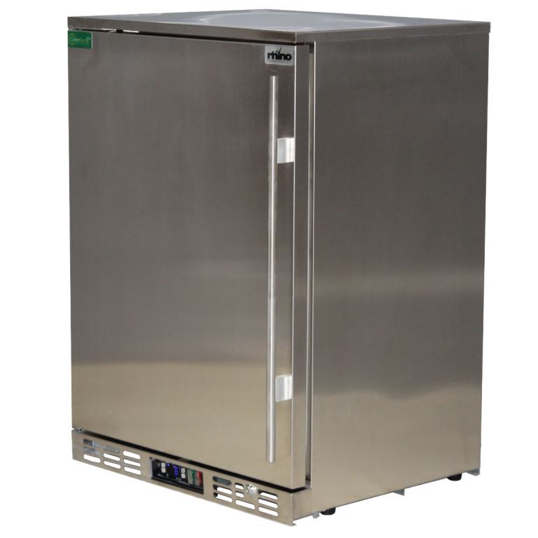 Rhino SG1L-SD – 129L Stainless Steel Solid Door Bar Fridge – Left Hinge - 10 Star Rating