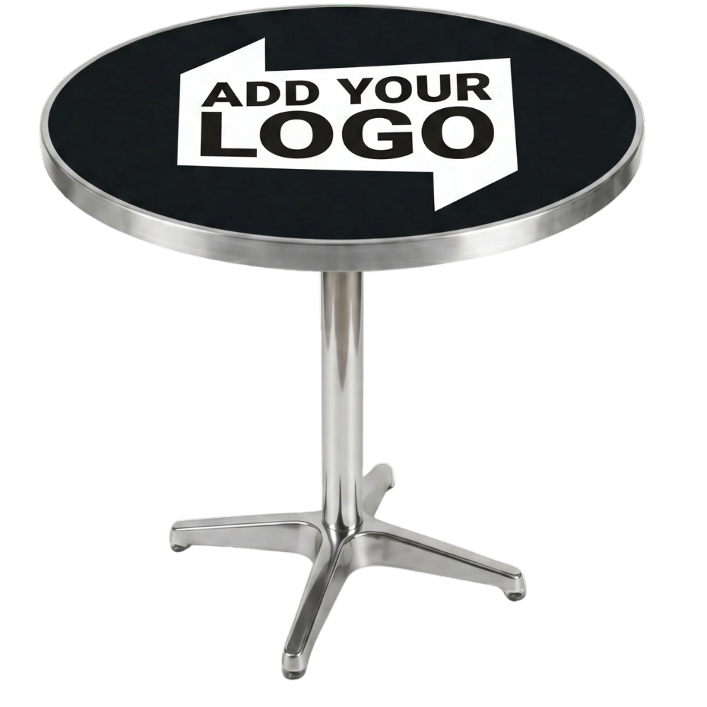 Custom Branded Bar Table | Gas-Lift Adjustable Height