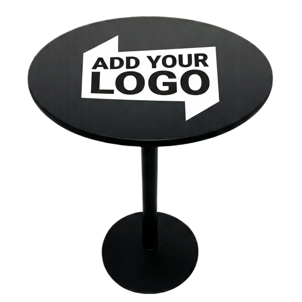 Custom Branded Bar Table | Gas-Lift Adjustable Height