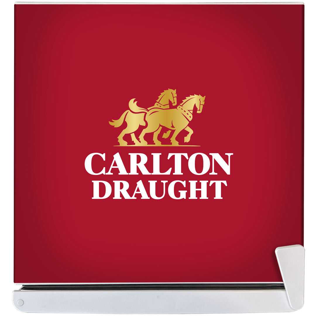 Carlton Draught Retro Mini Bar Fridge – Licensed Vintage 46L, 46 Can Capacity - BC46W-DRAUGHT-V3