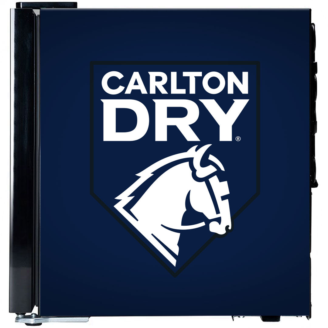 Carlton Dry – SC50AB-DRY – Glass Door Mini Bar Fridge with Lock – 50 Litres