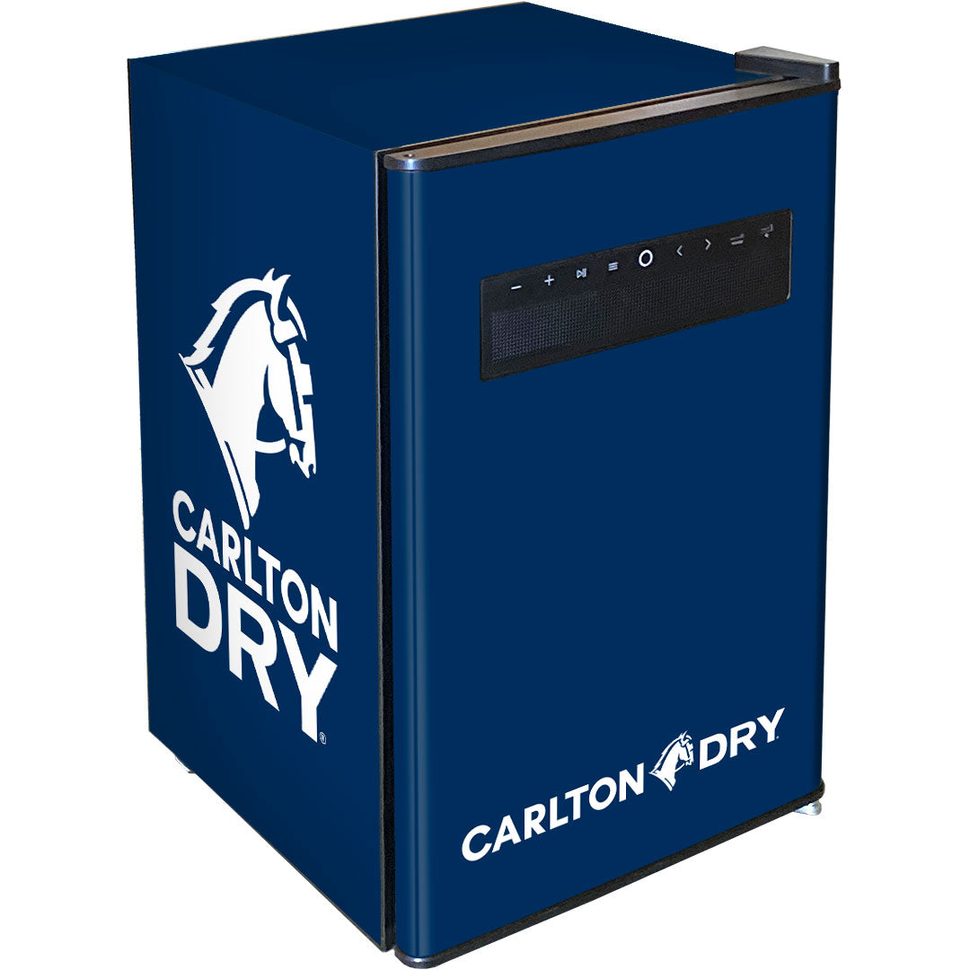 Carlton Dry Bluetooth Speaker Mini Bar Fridge β 70L - BC70B-BTS-DRY
