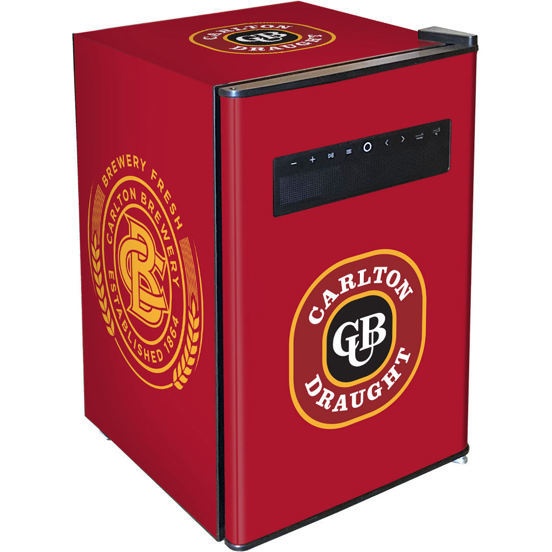 Carlton Draught - BC70B-BTS-DRAUGHT – Bluetooth Speaker Disco Bar Fridge – 70 Litre