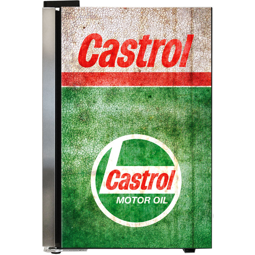 Castrol Vintage Fuel Pump Branded Bar Fridge - HUS-SC70-FP-CASTROL