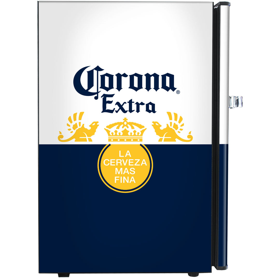 Corona Retro Mini Bar Fridge 70 Litre Schmick Brand With Opener - BC70B-CORONA-V1