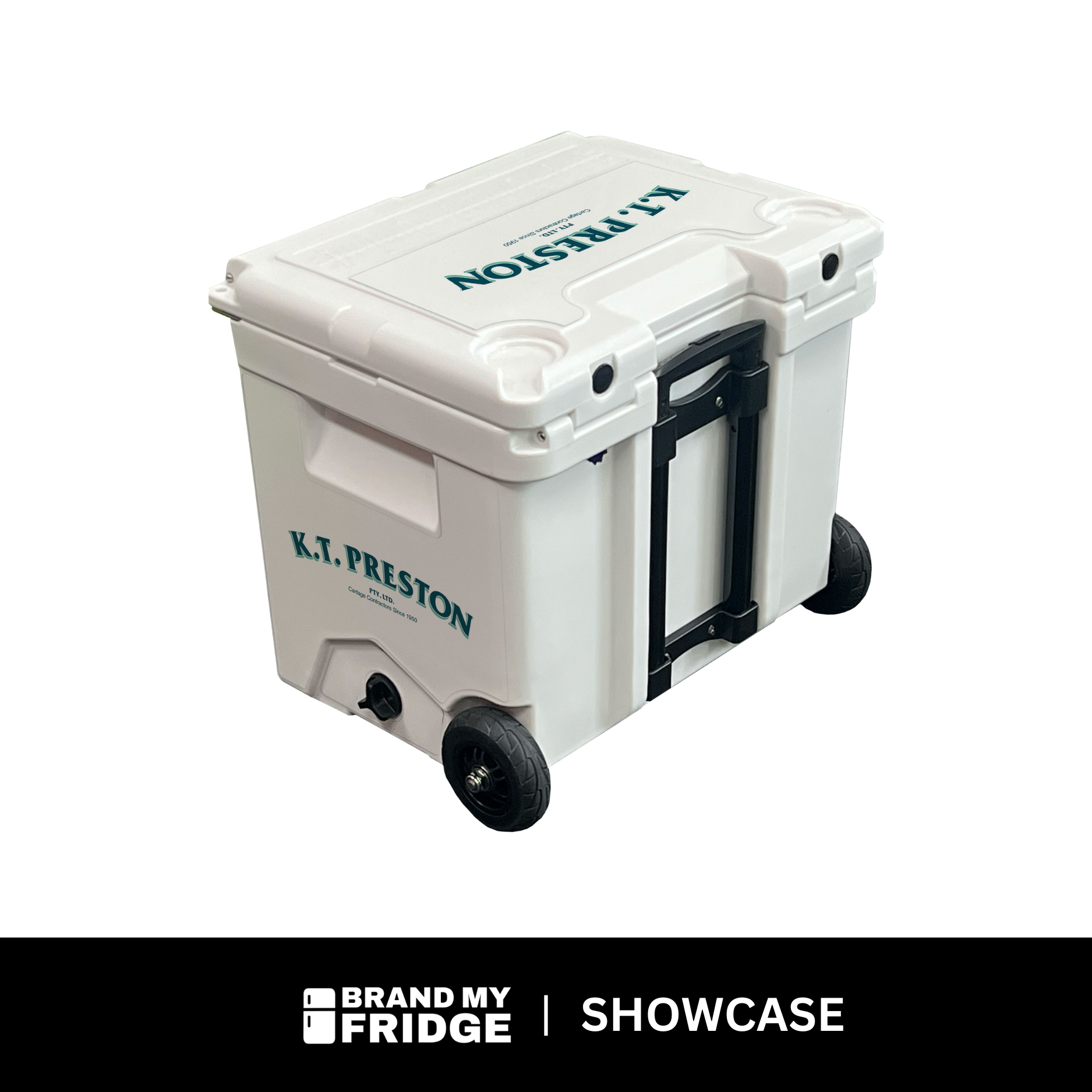 42 Litre Heavy Duty Ice Box with Wheels - YF-NL42 - Add Your Logo