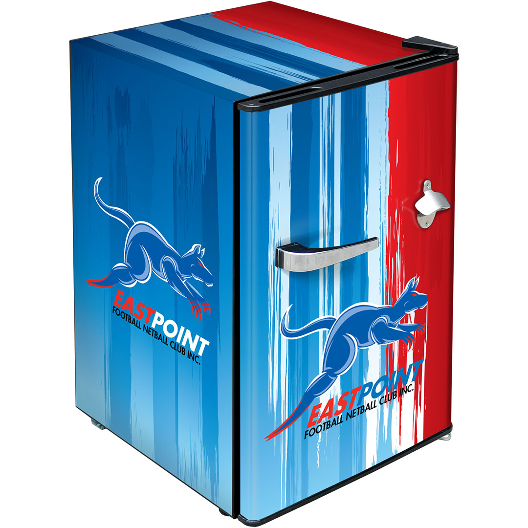 East Point Retro Mini Bar Fridge 70 Litre Schmick Brand With Opener - HUS-BC70B-EP