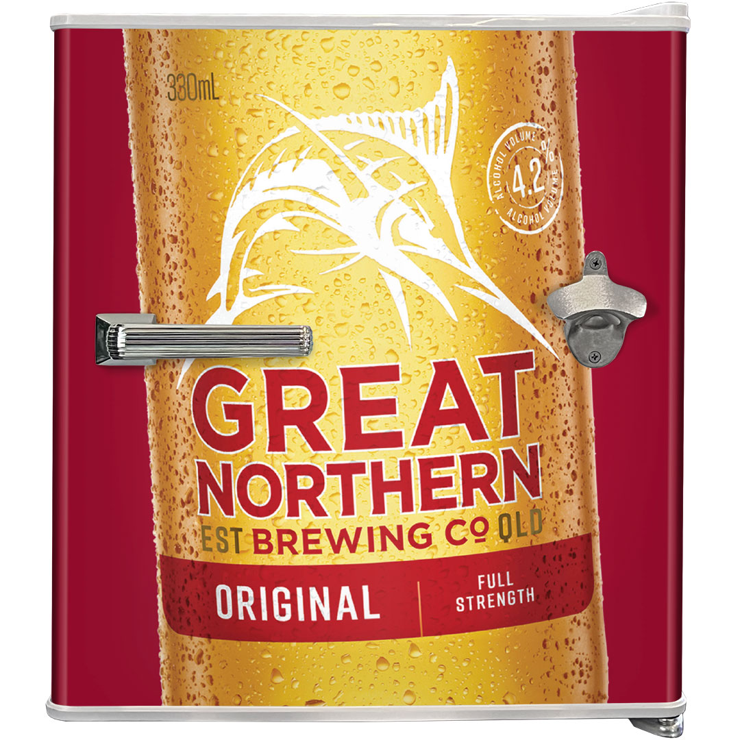 Great Northern Retro Mini Bar Fridge Original Design - BC46W-GNBC-ORIG