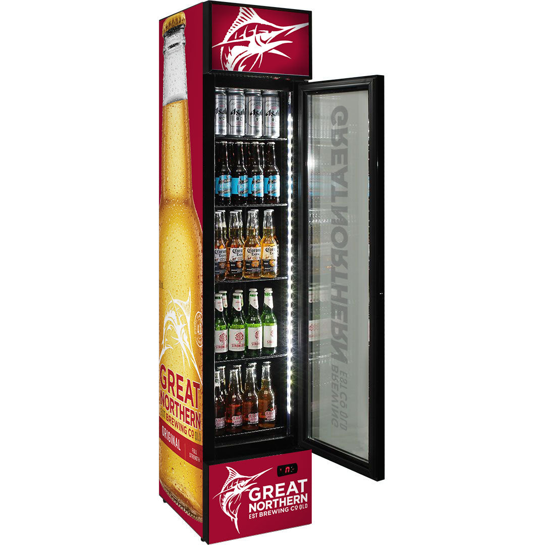Great Northern SS-P160-GNBC-ORIG bar fridge - open door view
