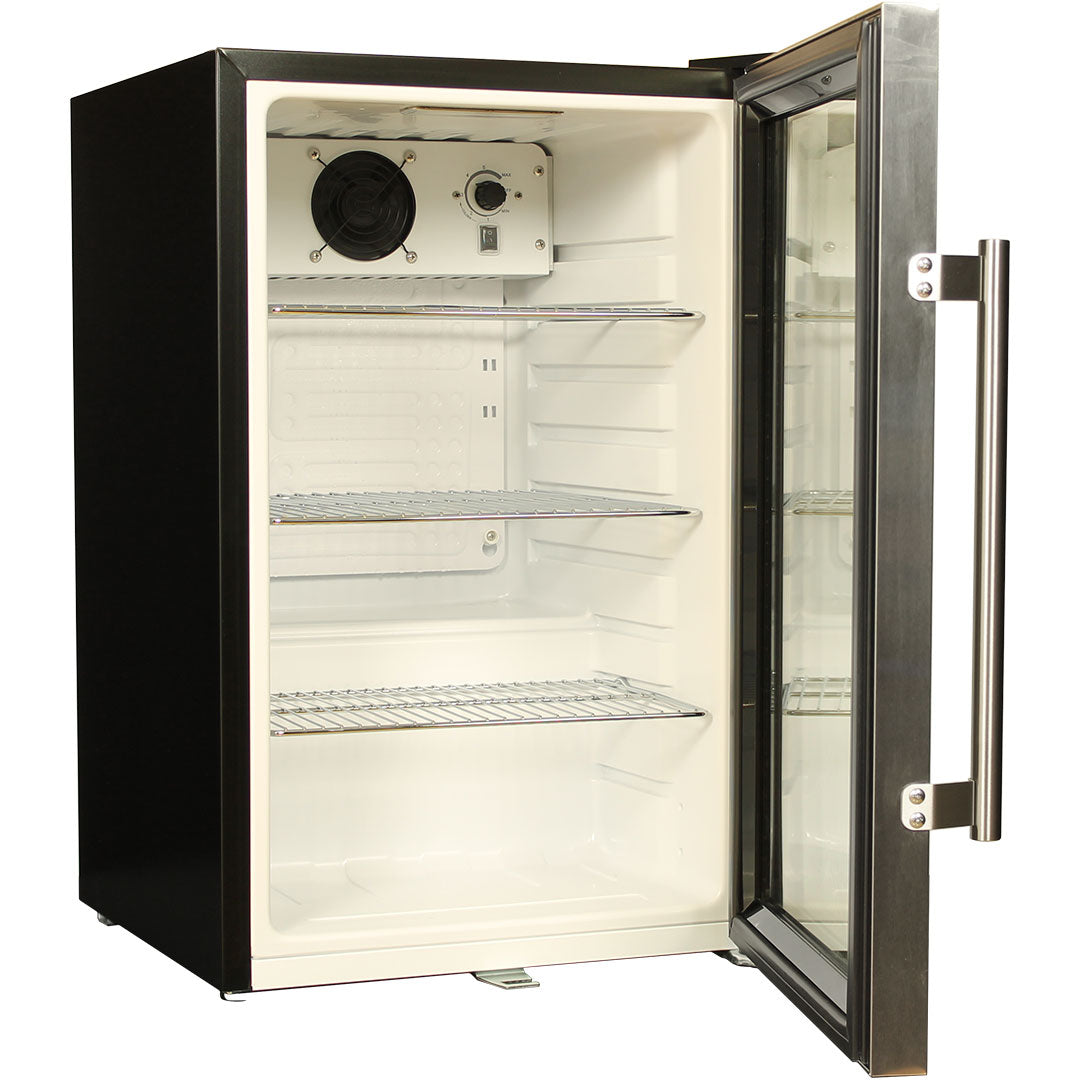 Schmick EC68-SSH – Tropical Glass Door Mini Bar Fridge – 70 Litre