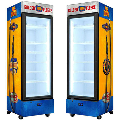 Golden Fleece Fuel Pump Upright Bar Fridge – 370L
