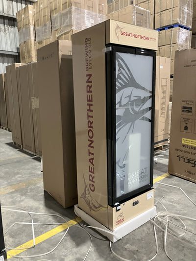 Great Northern Gold SC372B 370L Upright Bar Fridge