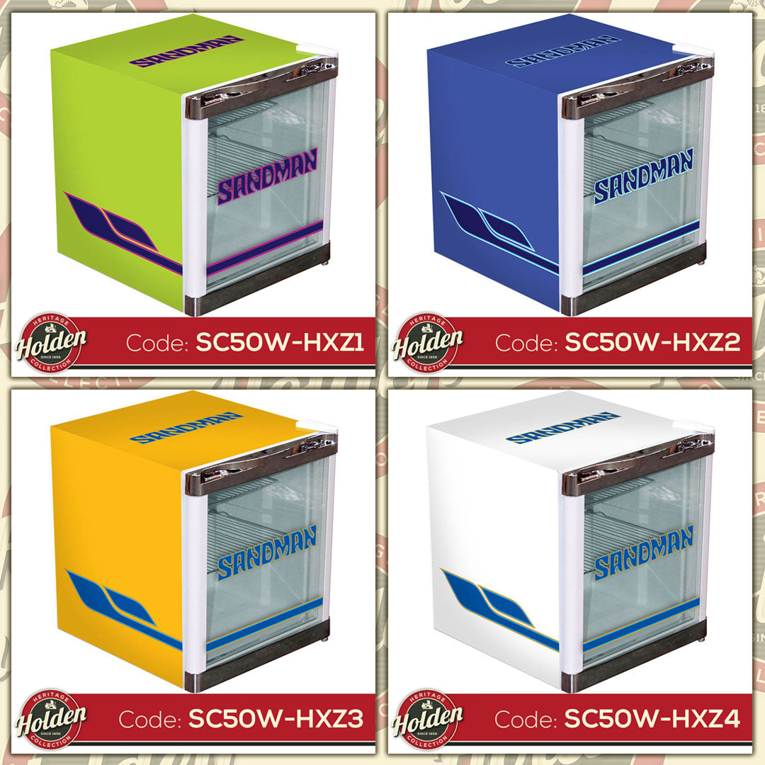 Schmick HUS-SC50WH bar fridge - angle view