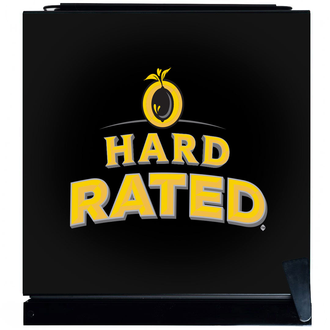 Hard Rated Branded Glass Door Bar Fridge With Cool Frosted Door Logo - Model SC70-B-HR