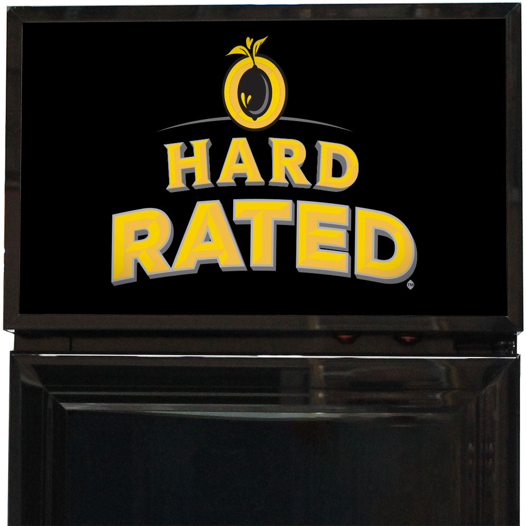 HARD RATED Branded Skinny Upright Bar Fridge - Model SS-P160-HR