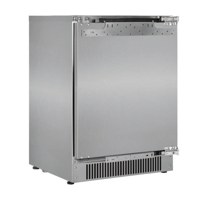 Fully Integrated Outdoor Blastcool 1 Door Bar Fridge Best Alfresco 316 Stainless Quiet Right Hinge - Model iXP1-840-R