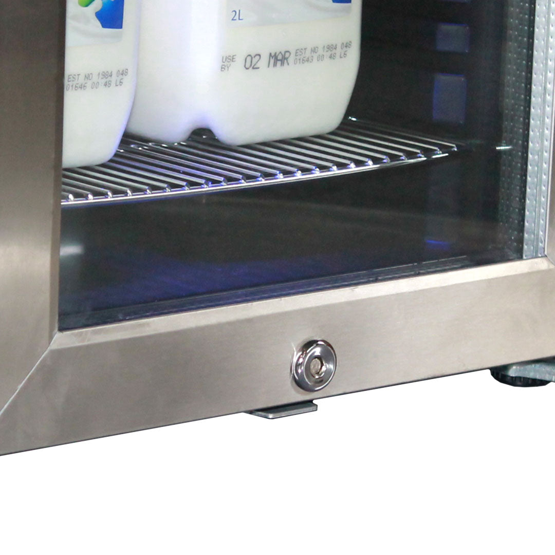 Schmick HUS-SC23C bar fridge - angle view