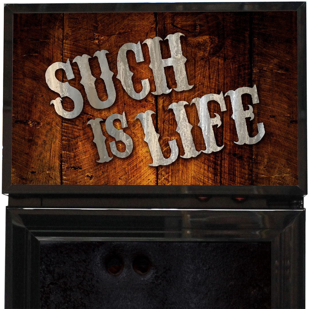 Ned Kelly - SS-P160FA-NED – Skinny Upright Bar Fridge – 160 Litres