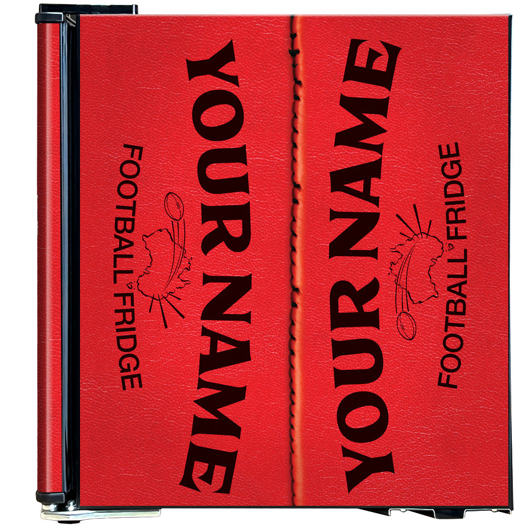 Schmick – BC46B2-FOOTY-V2 – Footy Design Vintage Mini Bar Fridge – 46 Litres (Plain Door)