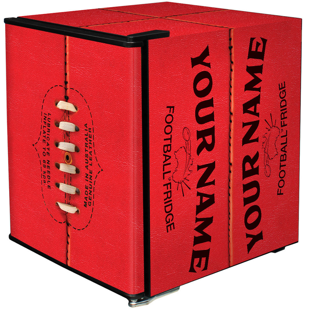 Schmick – BC46B2-FOOTY-V2 – Footy Design Vintage Mini Bar Fridge – 46 Litres (Plain Door)