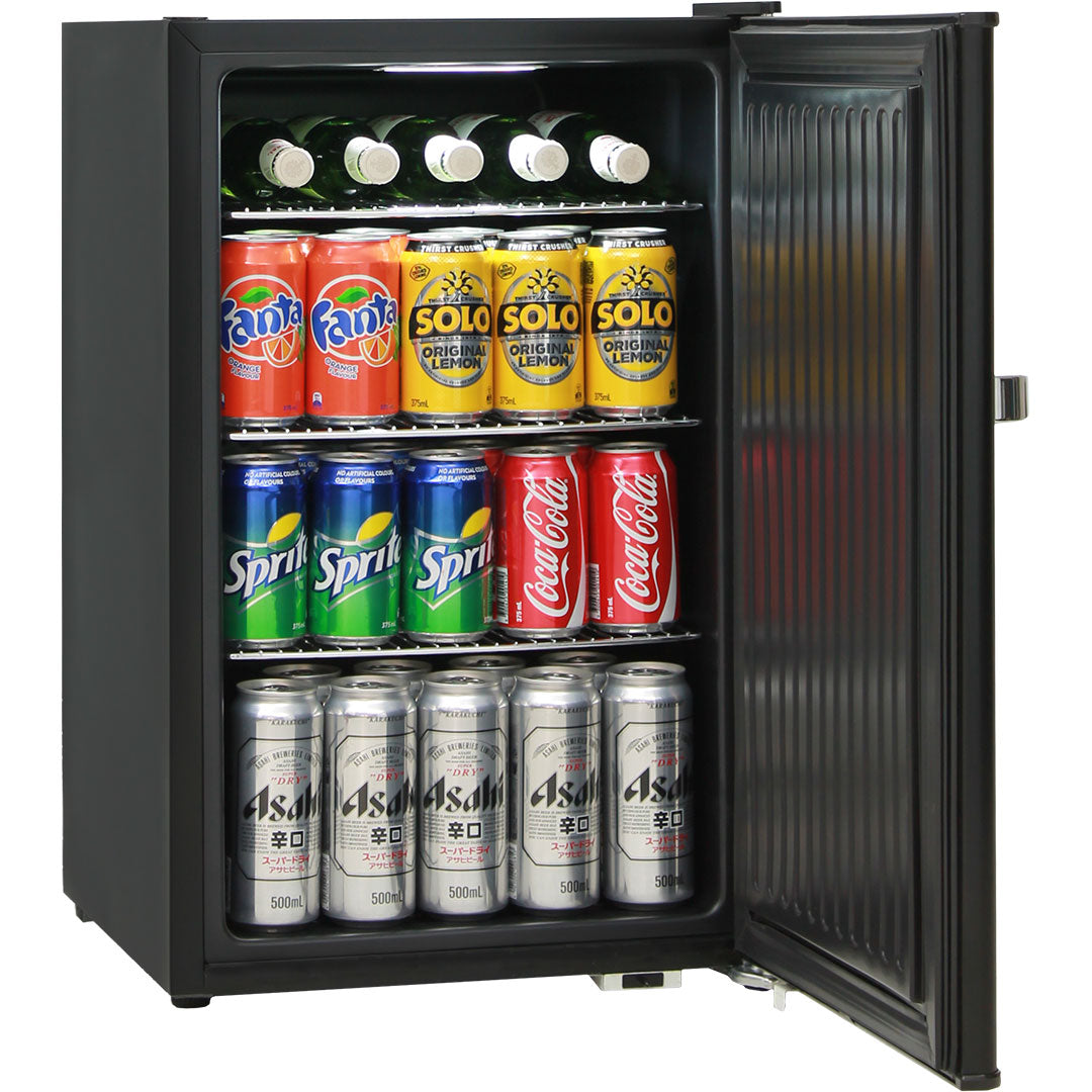 70 Litre - Bar Fridge with Bottle Opener - Add Your Logo - Schmick HUS-BC70B-RET