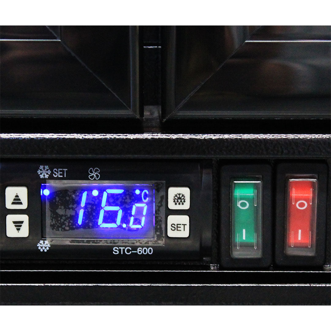 Rhino SG2H-NQ – 208L Night Club Commercial 2 Door Bar Fridge - 12 Colour Options