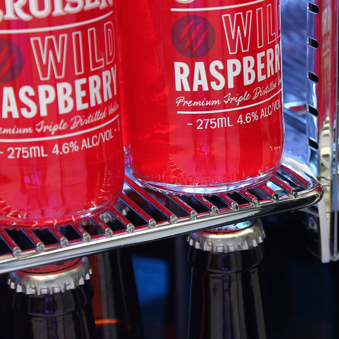 Rhino SG1L-NC – 129L Night Club Commercial Bar Fridge – 12 Colour Options