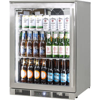 Rhino ENV1L-SS 148L Outdoor Bar Fridge — 316 Marine Grade Stainless