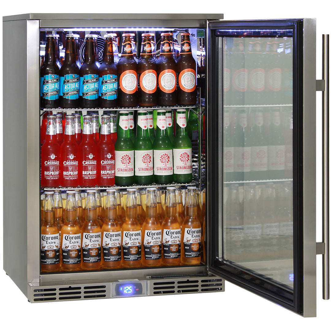 Rhino GSP1H-SS - Outdoor Bar Fridge Keeping Beers Cold In 40°C Temperatures