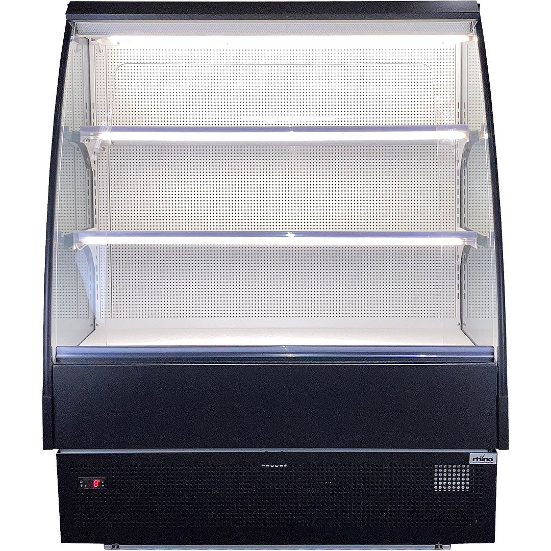 Rhino TK-12 bar fridge - open door view