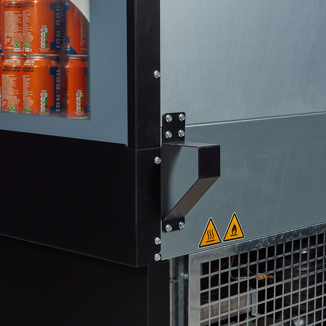 Rhino TK-6S bar fridge - rear view