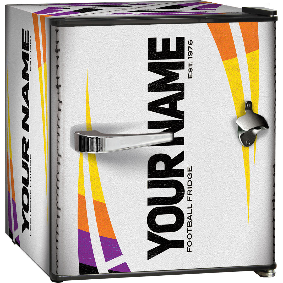 Schmick – BC46B-RET-RUGBY – Retro Rugby Vintage Mini Bar Fridge with Opener – 46 Litres