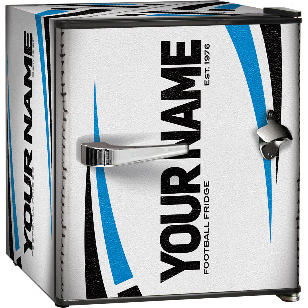 Schmick – BC46B-RET-RUGBY – Retro Rugby Vintage Mini Bar Fridge with Opener – 46 Litres