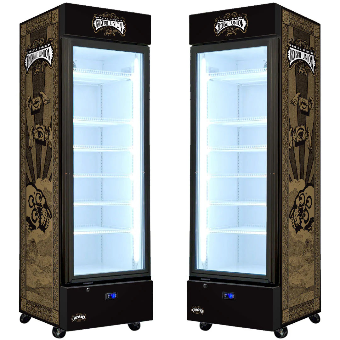 Brookvale Union SC372B-BVU bar fridge - mockup render