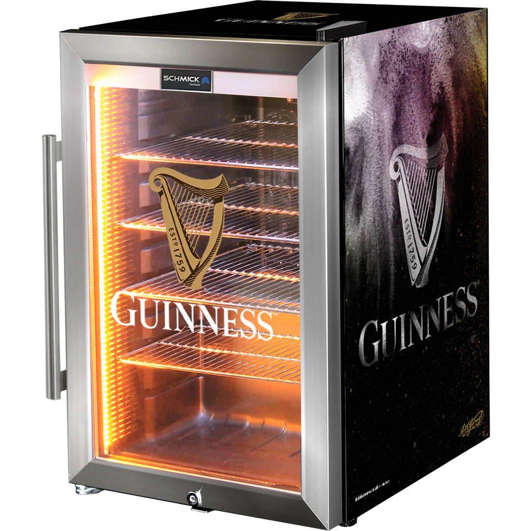 Guinness Glass Door Bar Fridge – 70L