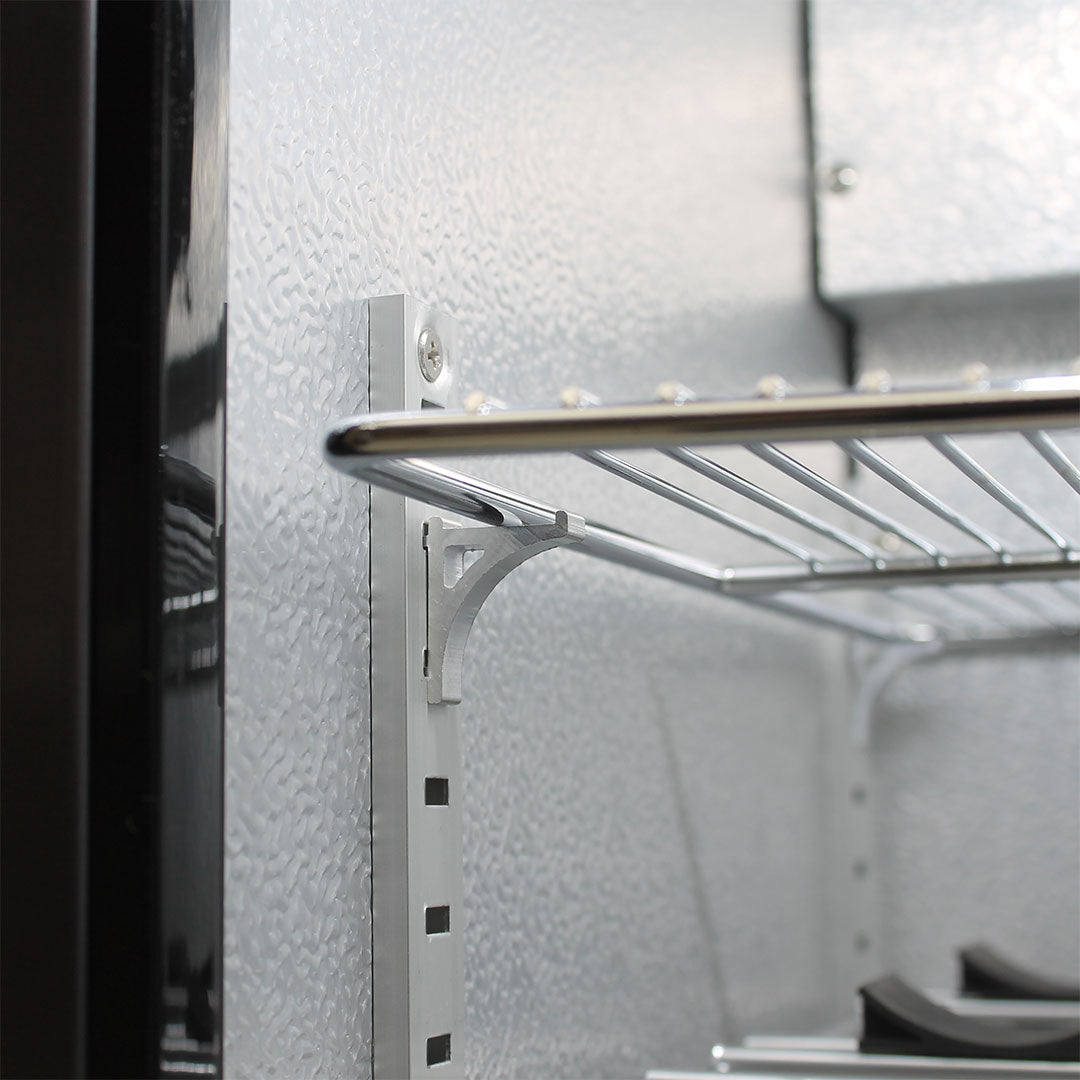 Schmick – SK118L-B – Black Glass Door – 118L (Left Hinge)