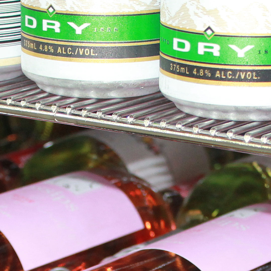 Schmick - SK92L-B-HD – Black Quiet Running Front Venting Heated Glass – 101 Litres