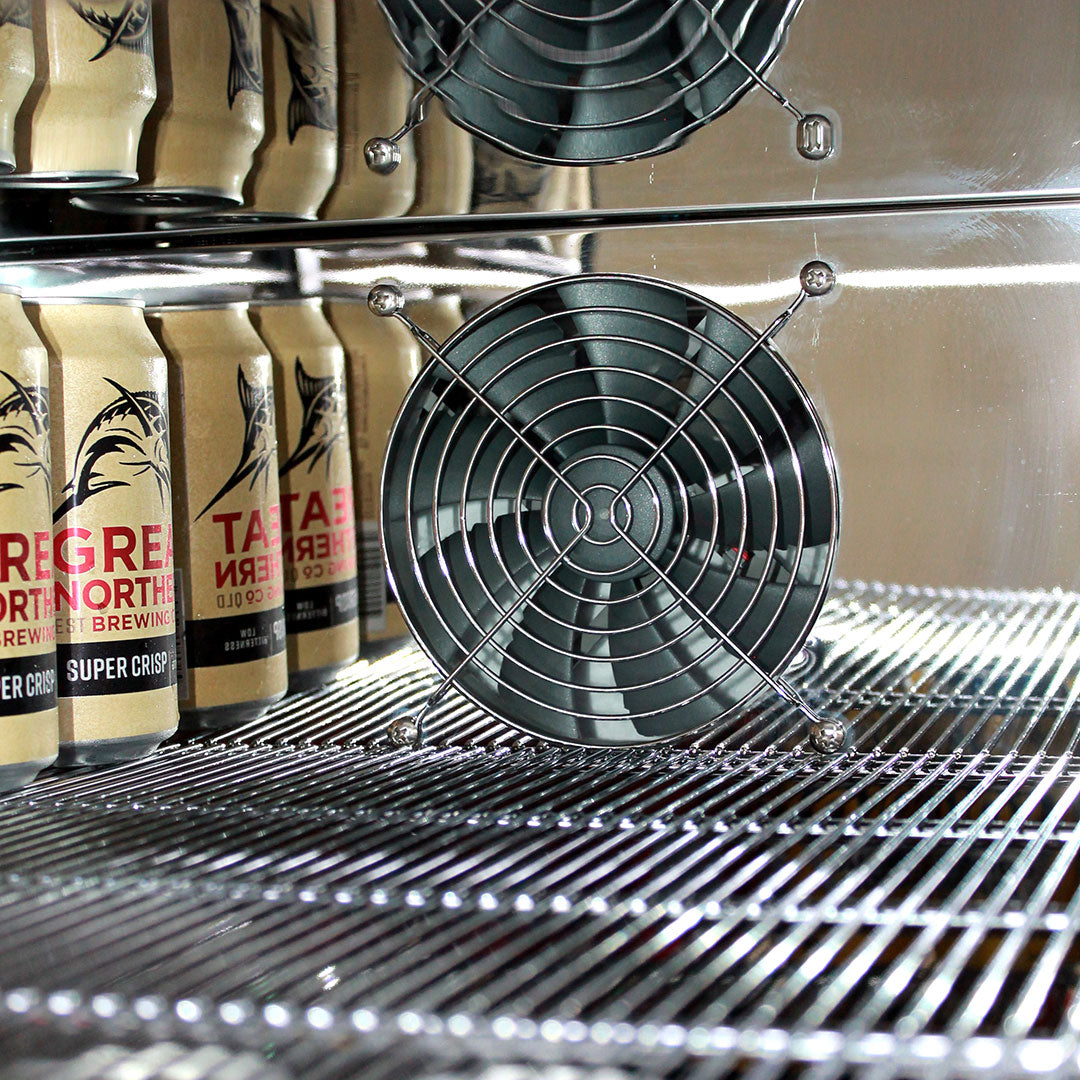 Schmick - SK245-B – Black Quiet Running Front Venting – 274 Litres